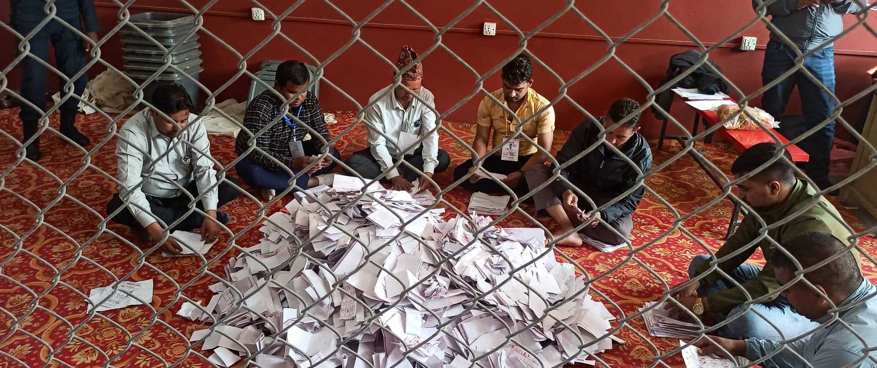 रुपन्देही –३ को मतगणना थालियो