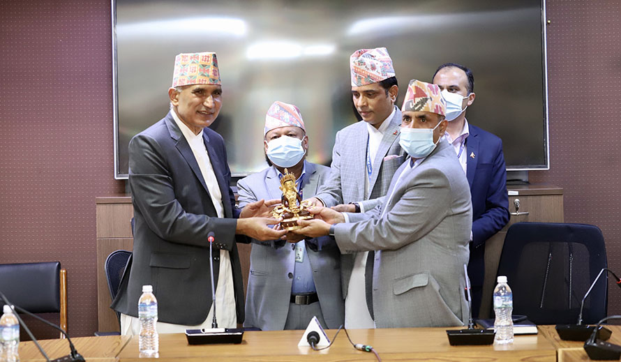 मन्त्रालयबाट बिदा भए विष्णु पौडेल