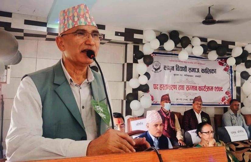 रुपन्देही बिकासमा अगाडि छ : एमाले उपाध्यक्ष पौडेल