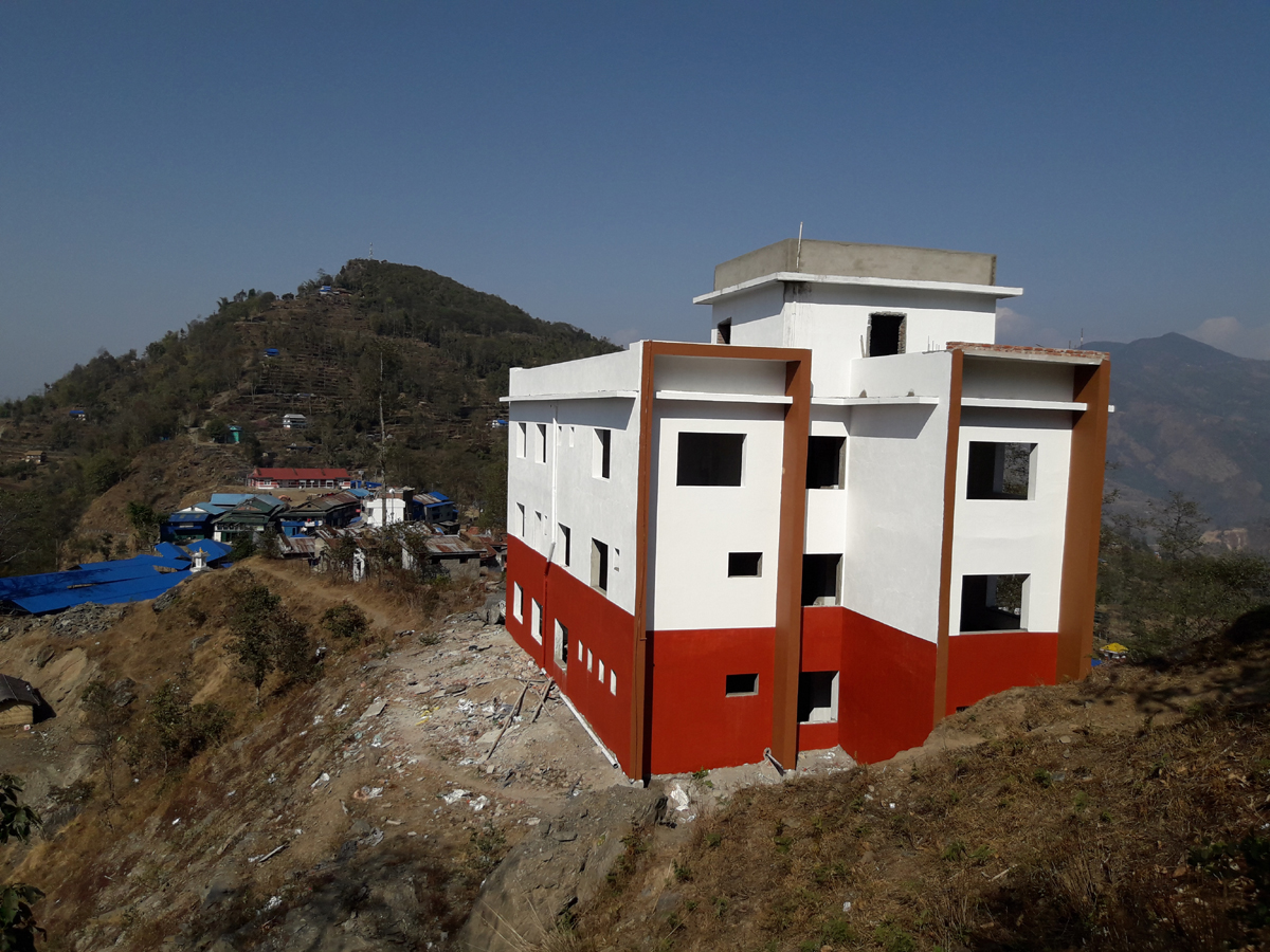 केपिलासगढी गाउँपालिकाले बनायाे डेढ कराेडकाे प्रशासनिक भवन