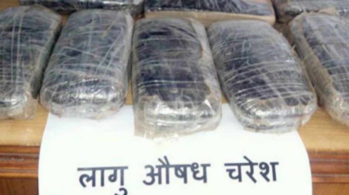 चरेस सहित दुई पक्राउ