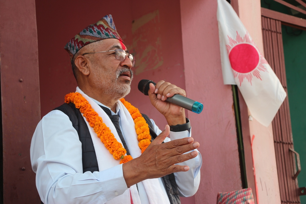 देवदहमा बौद्ध विश्व विद्यालय बनाउँछौं : एमाले सचिव विश्वकर्मा
