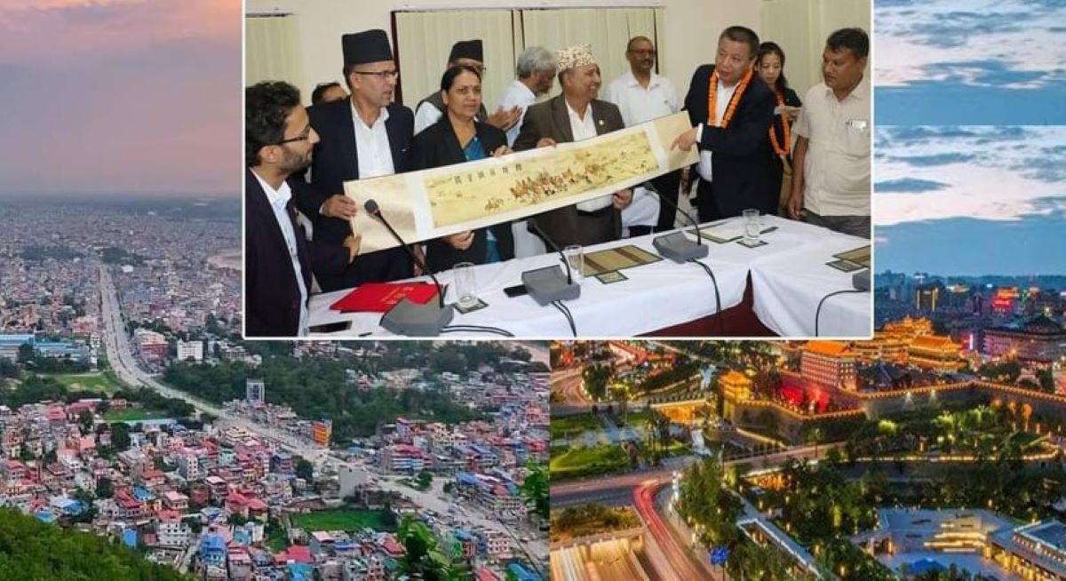 बुटवलका विद्यार्थीको चित्रकला चीनमा प्रदर्शन हुँदै