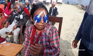 गुमेको दृष्टि फर्किँदा खुशी