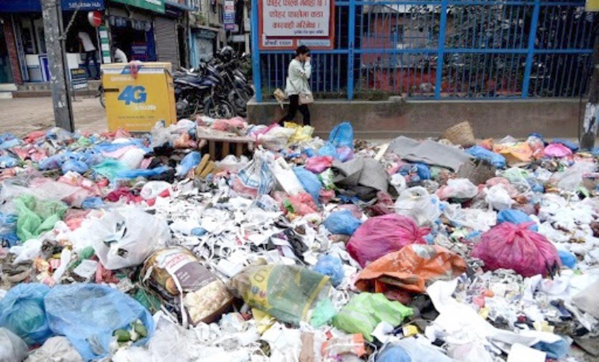 स्थानीयको अवरोध पछि फोहोर व्यवस्थापनमा छ दिन समस्या 