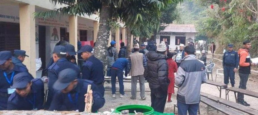 गुल्मीमा पुनः मतदान सुरु
