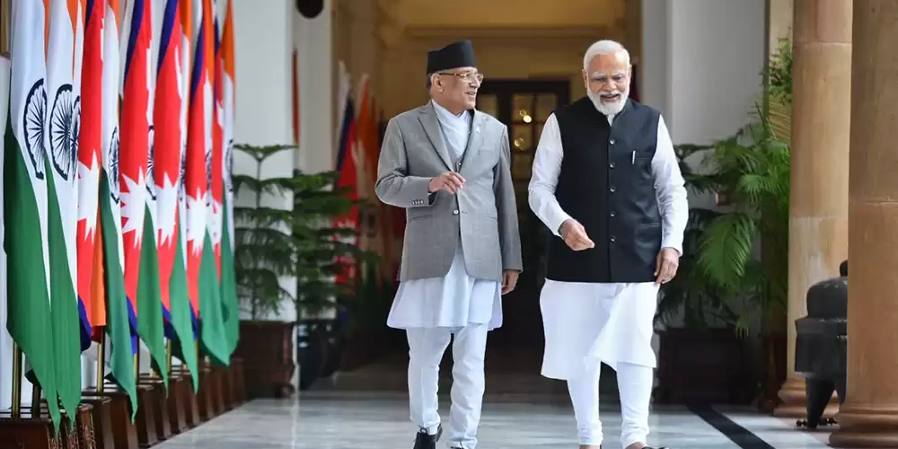 प्रधानमन्त्री दाहाल इन्दोर प्रस्थान