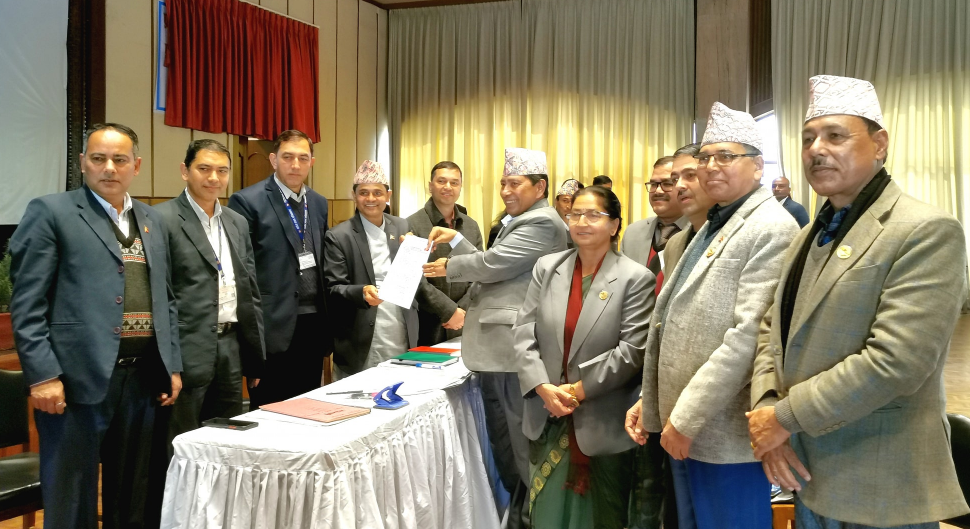 राष्ट्रिय सभाको उपाध्यक्षमा उर्मिला अर्यालको मात्रै मनोनयन दर्ता