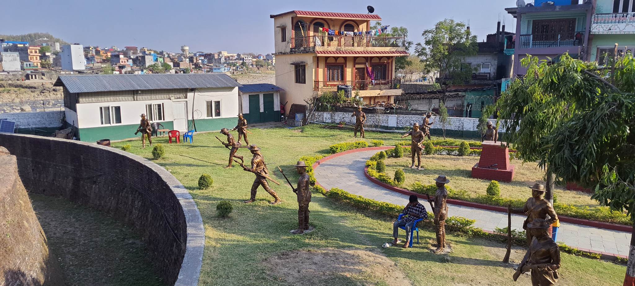 जितगढी किल्ला हस्तान्तरण गरिँदै