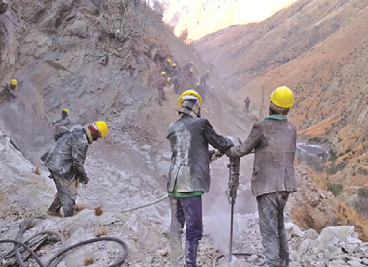 कर्णाली कोरिडोरको निर्माण तीव्र