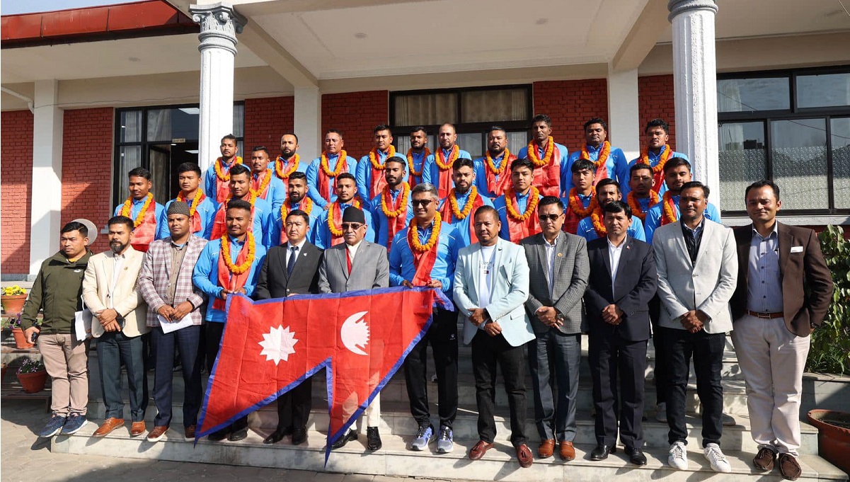 विश्वकप लिगका विजेतालाई प्रतिव्यक्ति दुई लाख पुरस्कार दिने प्रधानमन्त्रीको घोषणा