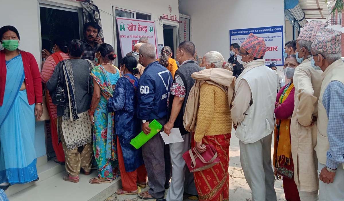 रुपन्देही र पाल्पामा कोरोनाको खोपप्रति आकर्षण कम