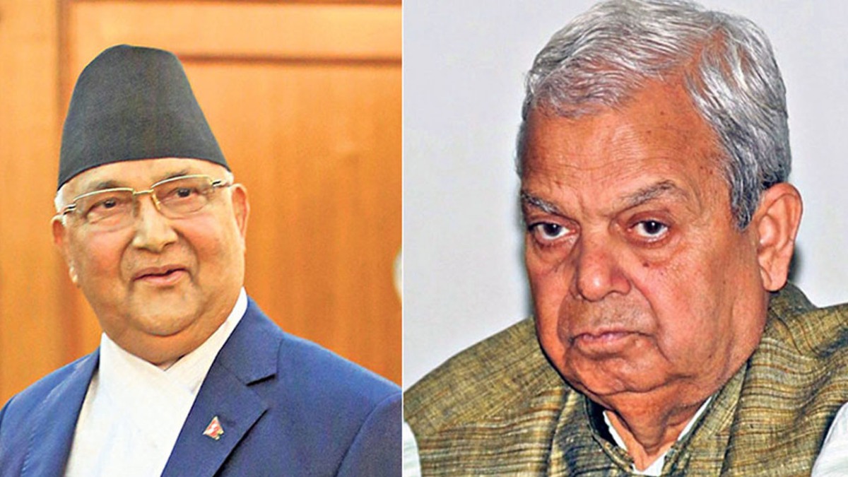 ठाकुर र महतोले ओलीलाई भने: विश्वासको मत दिँदैनौं