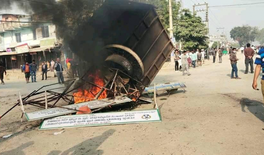 कैलालीमा गाेली चल्याे, दुई जना घाइते