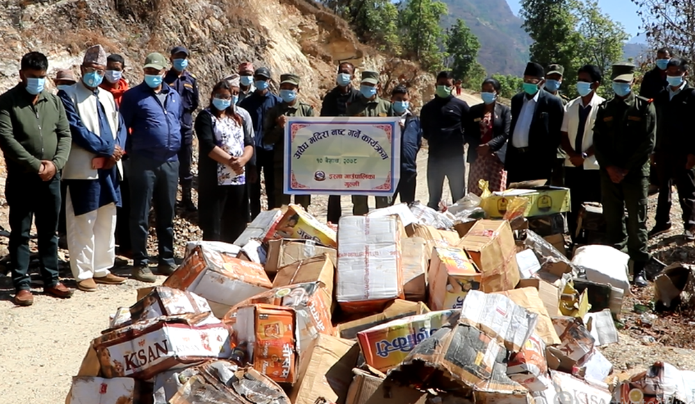 मदिरा नियन्त्रण अभियानमा गुल्मीकाे इस्मा