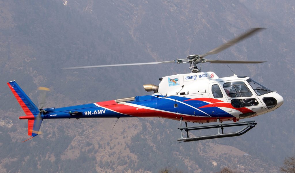 मनाङ एयरको हेलिकोप्टर दुर्घटनाग्रस्त अवस्थामा फेला, ५ जनाको शव भेटियो