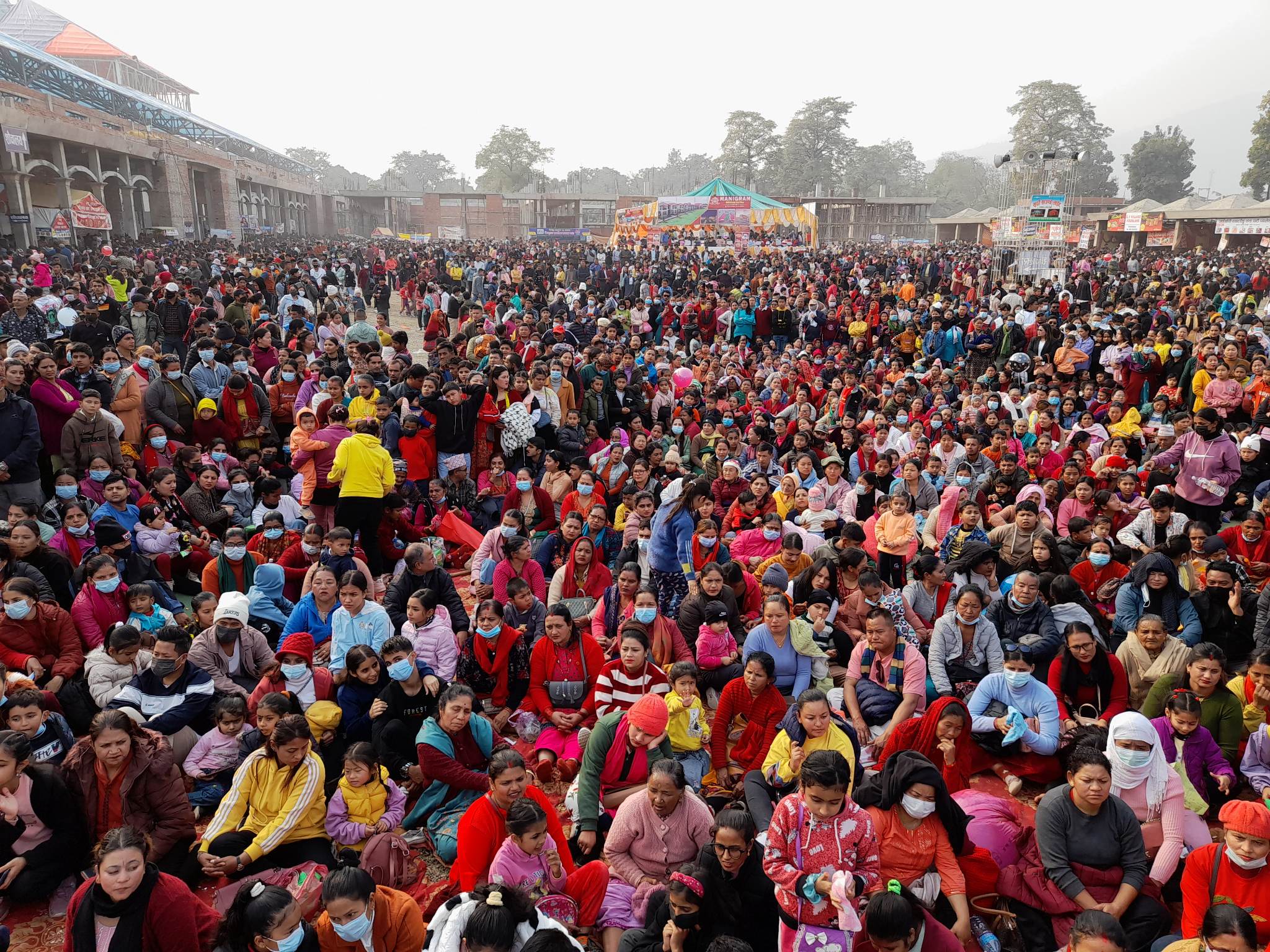 बुटवल औद्योगिक प्रदर्शनीमा दर्शकको भिड