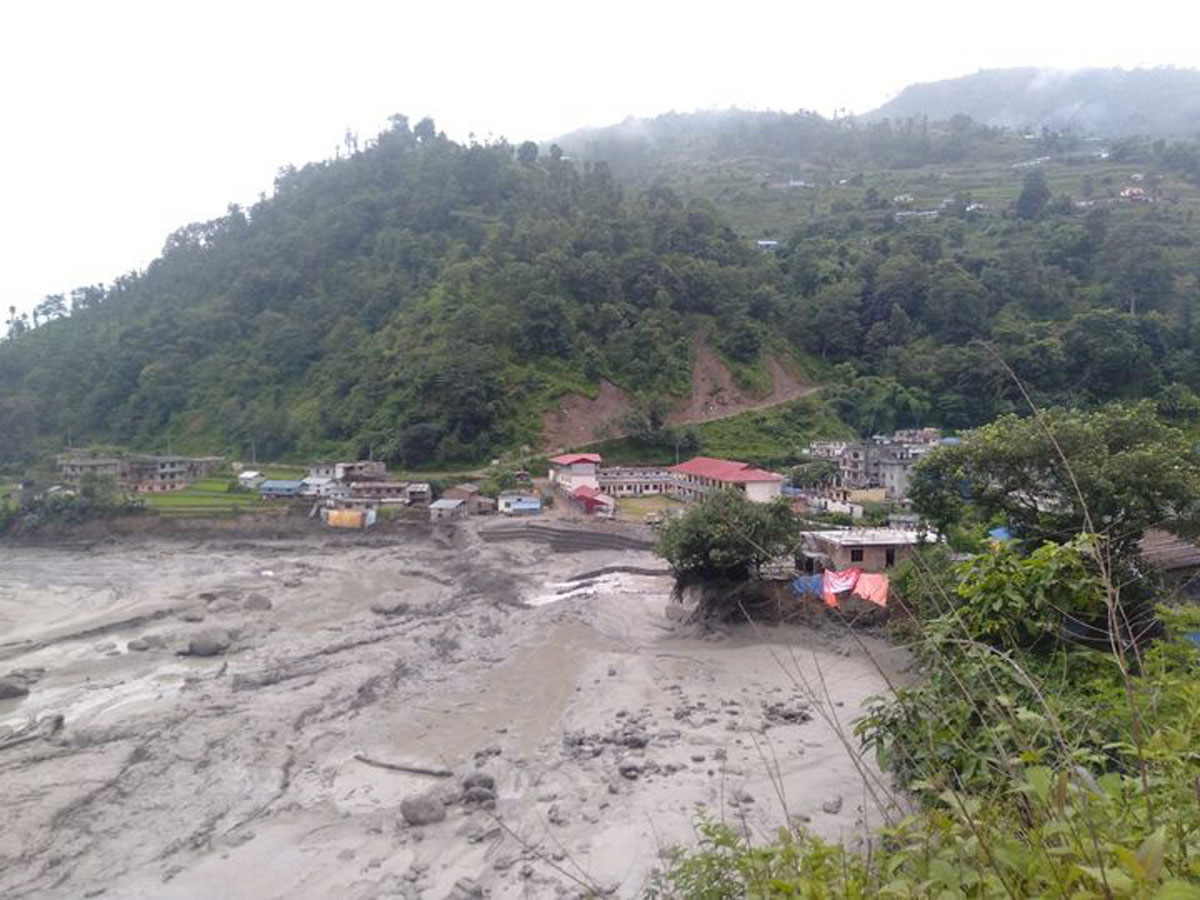 Melamchi municipality appeals not to reside at high risk homes