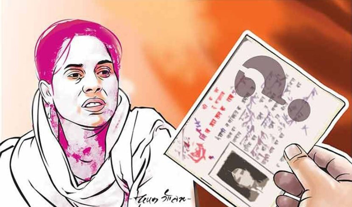 She wrestled for the nation, but is crying for citizenship card