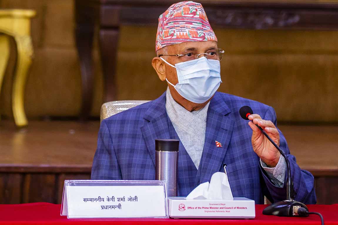संसद विघटनको सिफारिससँगै बैशाख २३ मा आम चुनाव गर्ने प्रधानमन्त्रीकाे प्रस्ताव