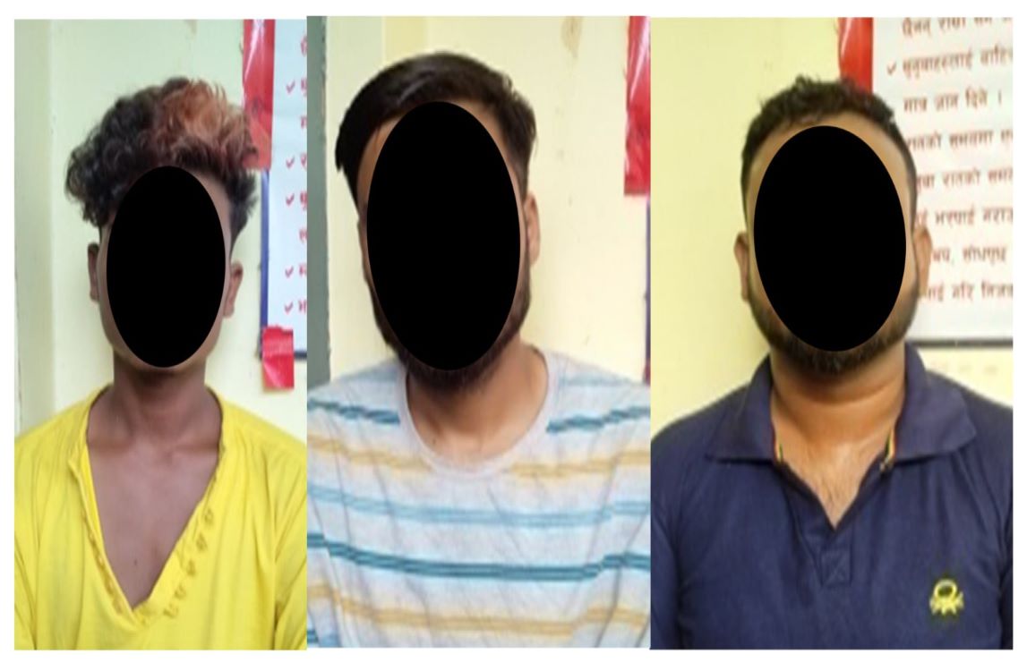 नेपालगञ्जमा लागुऔषध कारोबारस्थलमै प्रहरीको छापा