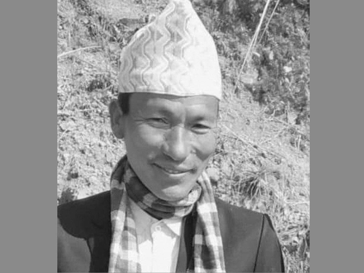 पाल्पाको निस्दी गाउँपालिकाका वडाध्यक्ष सुनारीको निधन