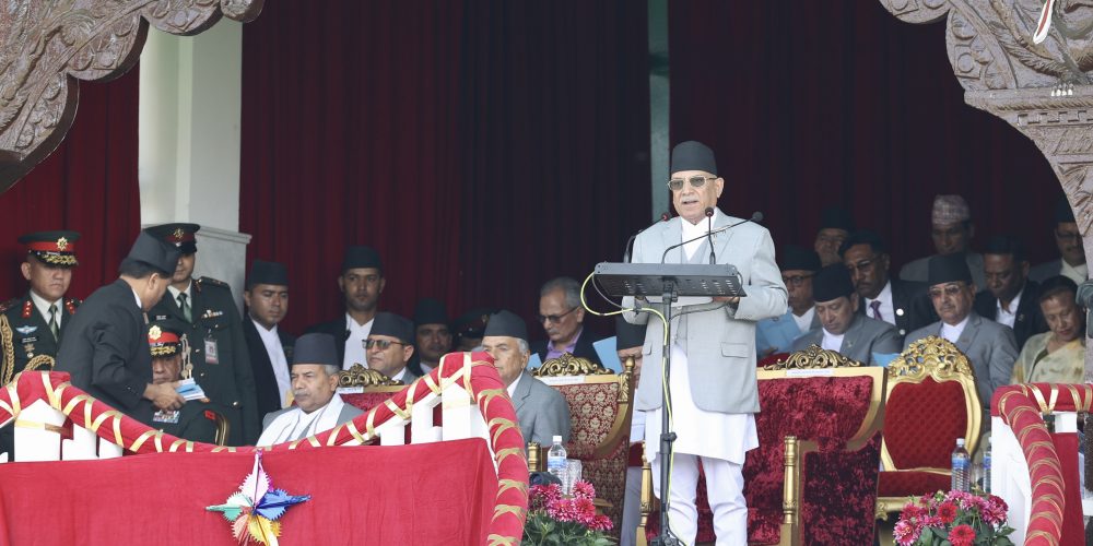 समाज अनुकूलको लोकतान्त्रिक गणतन्त्र स्थापना भएको छ:प्रधानमन्त्री