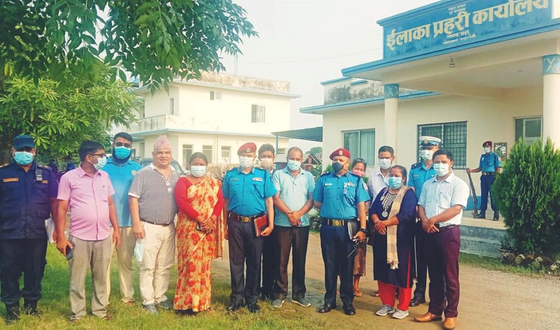 तिलोत्तमाको केवलानीमा रहेको ईलाका प्रहरी कार्यालयलाई ‘क’ श्रेणीमा स्तरोन्नति गर्न पहल