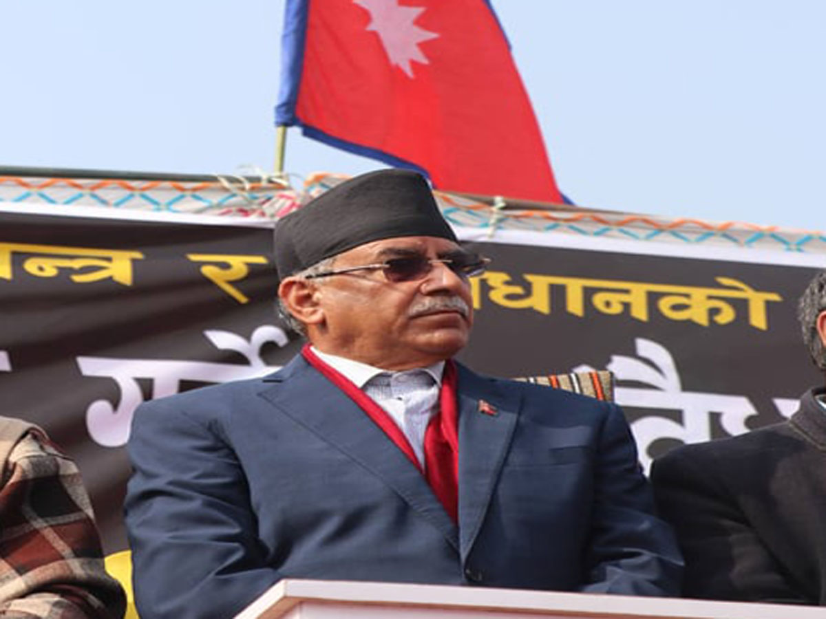 केपी ओलीको निरंकुशता चुट्कीको भरमा ध्वस्त हुनेछः प्रचण्ड 