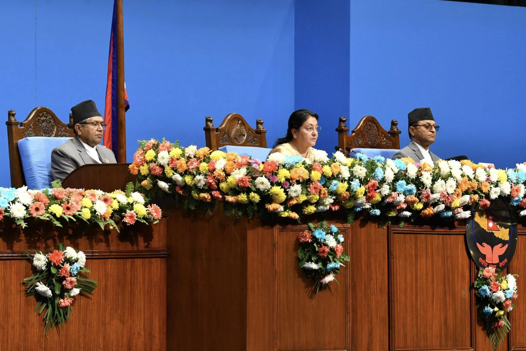 अब सबैको ध्यान आर्थिक विकासमा केन्द्रित हुनुपर्छ : राष्ट्रपति भण्डारी