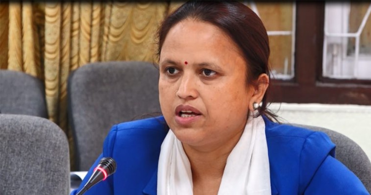 दाङ-२ मा शंकर पोखरेललाई पराजित गर्दै मा‌ओवादीकी रेखा शर्मा विजयी
