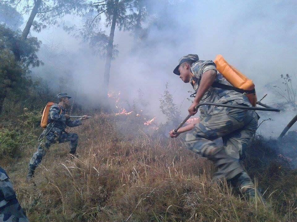 रेसुङ्गामा आगालागी