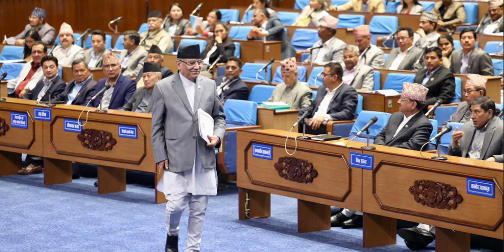 सरकारको नीति तथा कार्यक्रम आज निर्णयार्थ प्रस्तुत गरिंदै