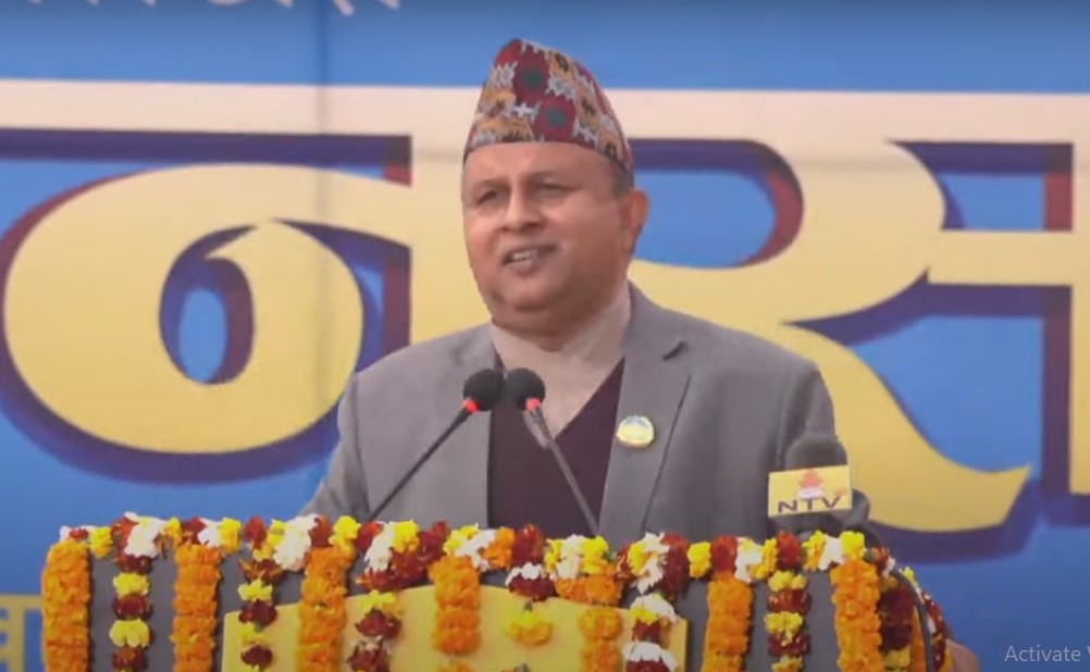 आउँदो चुनावमा रुकुम रोल्पामा केपी ओलीको पार्टीले विजयीको झण्डा फहराउने छ: शंकर पोखरेल