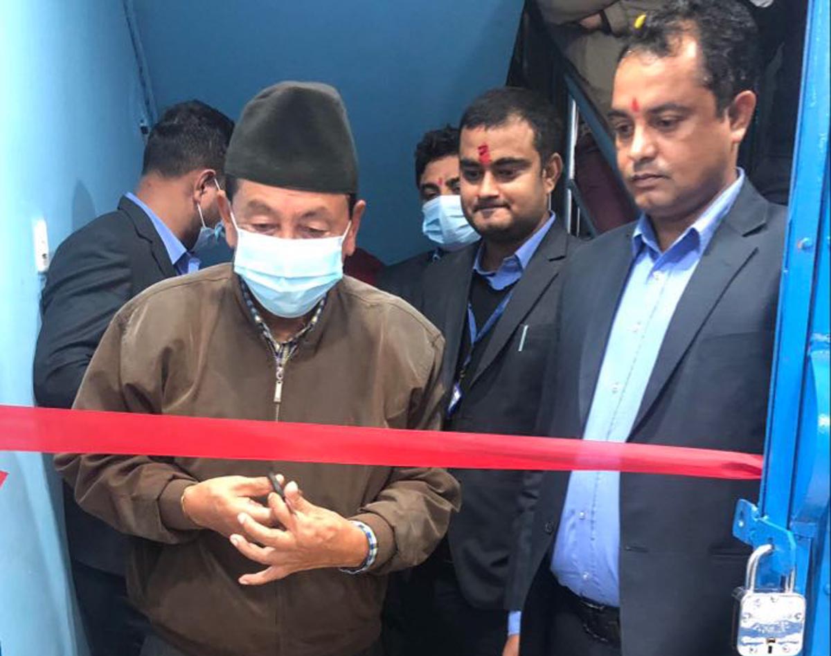 शाइन रेसुंगाले गोरुसिंगेमा खोल्यो ७१औं शाखा