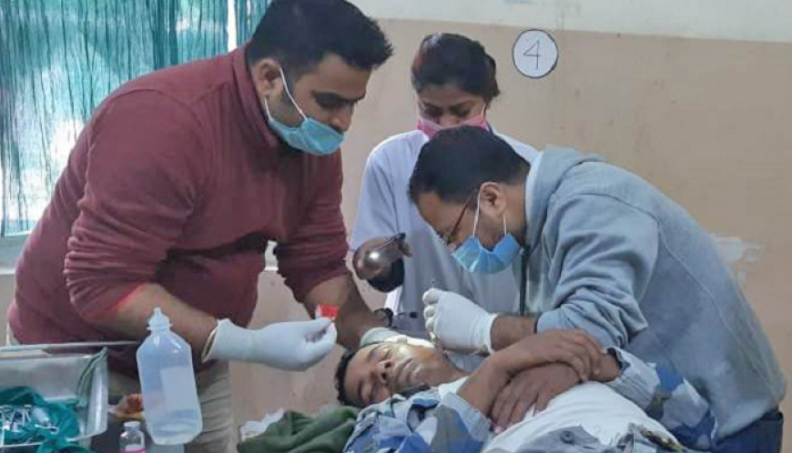 भारतीय तस्करको आक्रमणबाट पर्सामा दुई  शसस्त्र प्रहरी घाइते