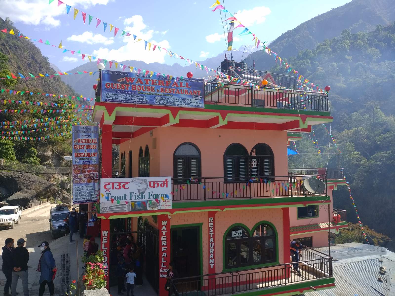 कोरोना महामारीमै अन्नपूर्ण पदमार्गमा साढे दुई करोड लगानीमा होटेल निर्माण