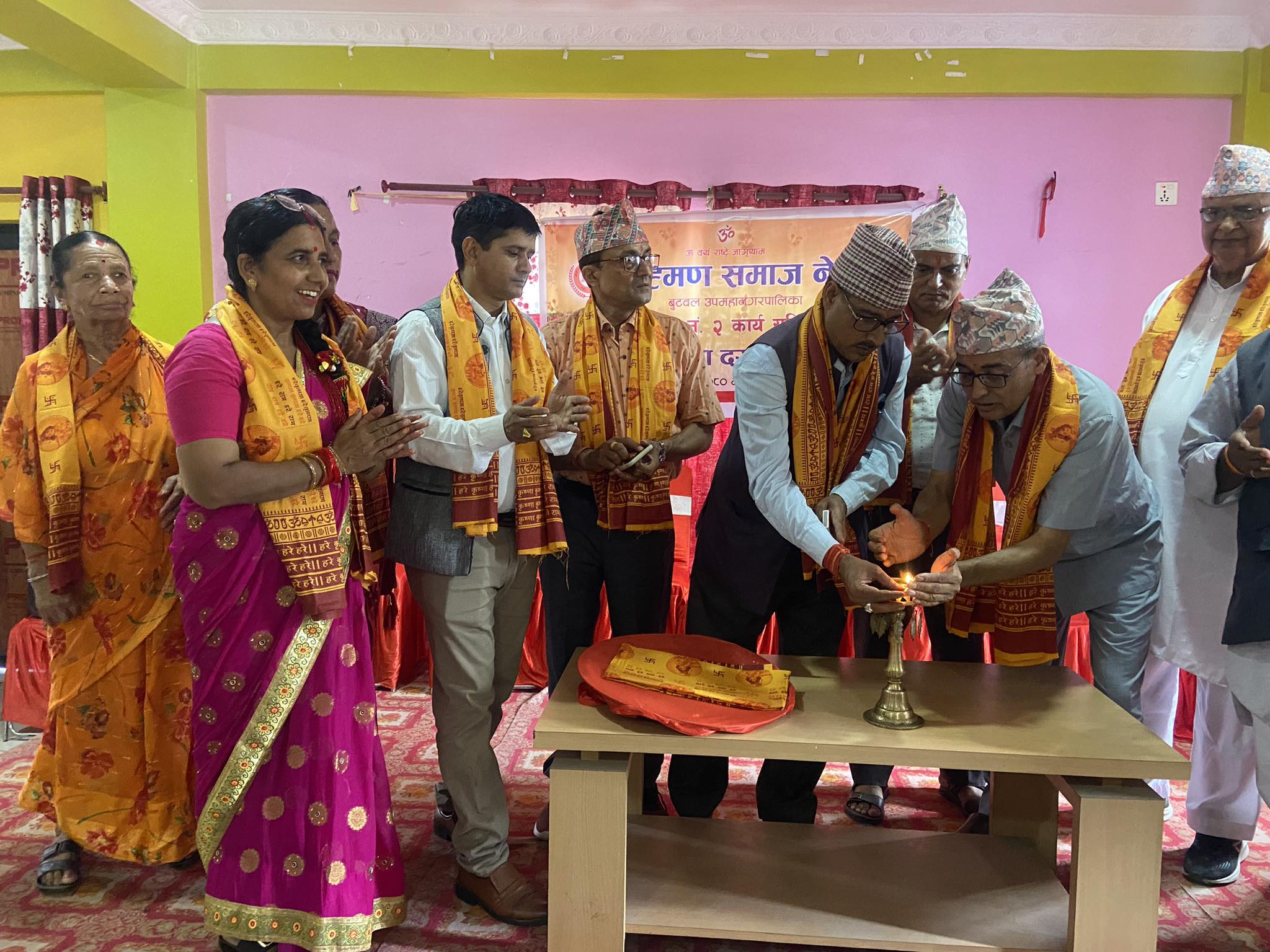 ब्राह्मण समाज बुटवल दुईको तीज मिलन कार्यक्रम