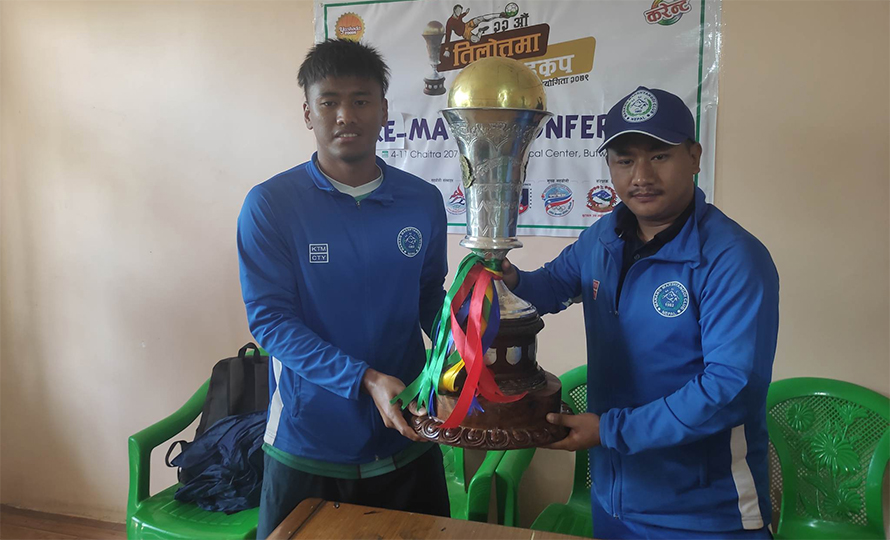 मनाङ मर्स्याङ्दी  क्लबले जित्यो तिलोत्तमा गोल्डकपको उपाधि 