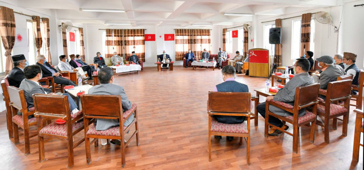एमालेमा पोलिटब्युरो र वैकल्पिक केन्द्रीय सदस्य व्यवस्था नराखिने