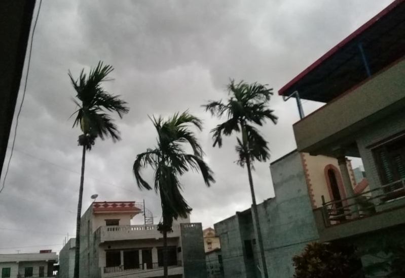 आजको मौसमः हावाहुरीको सम्भावना